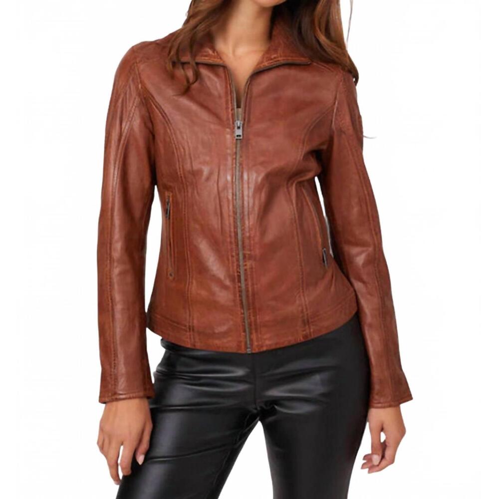 NEW MAURITIUS jolah jacket in whiskey